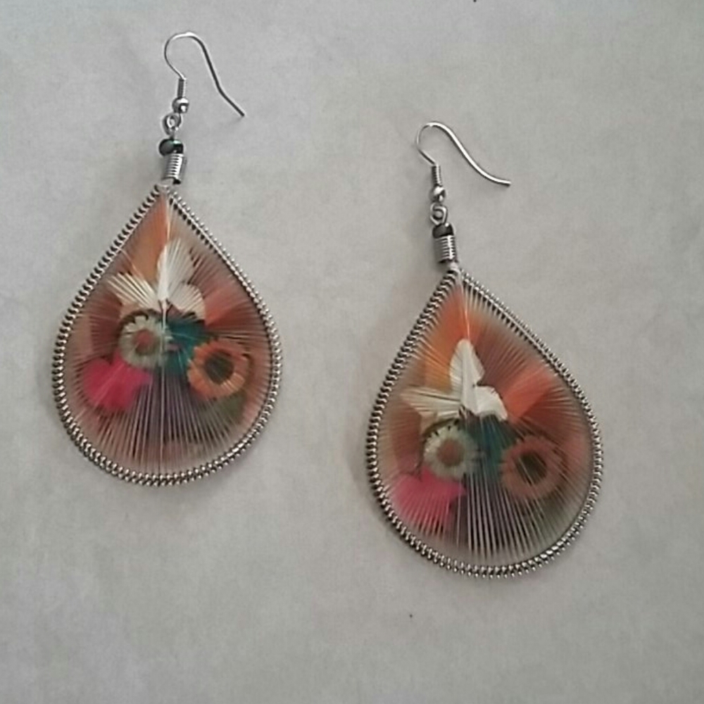 4/$20🎀 Drop Thread Earrings - Picture 2 of 4